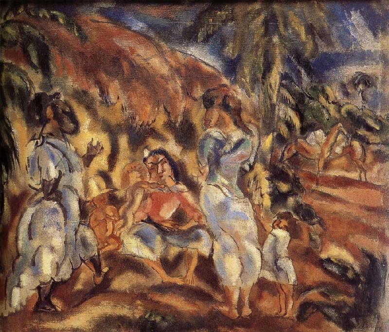 Jules Pascin Landscape of Cuba